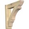 Ekena Millwork Balboa Slat Rough Sawn Outlooker, Douglas Fir, 6"W x 24"D x 24"H OUT06X24X24BOA06RDF - alternate 1